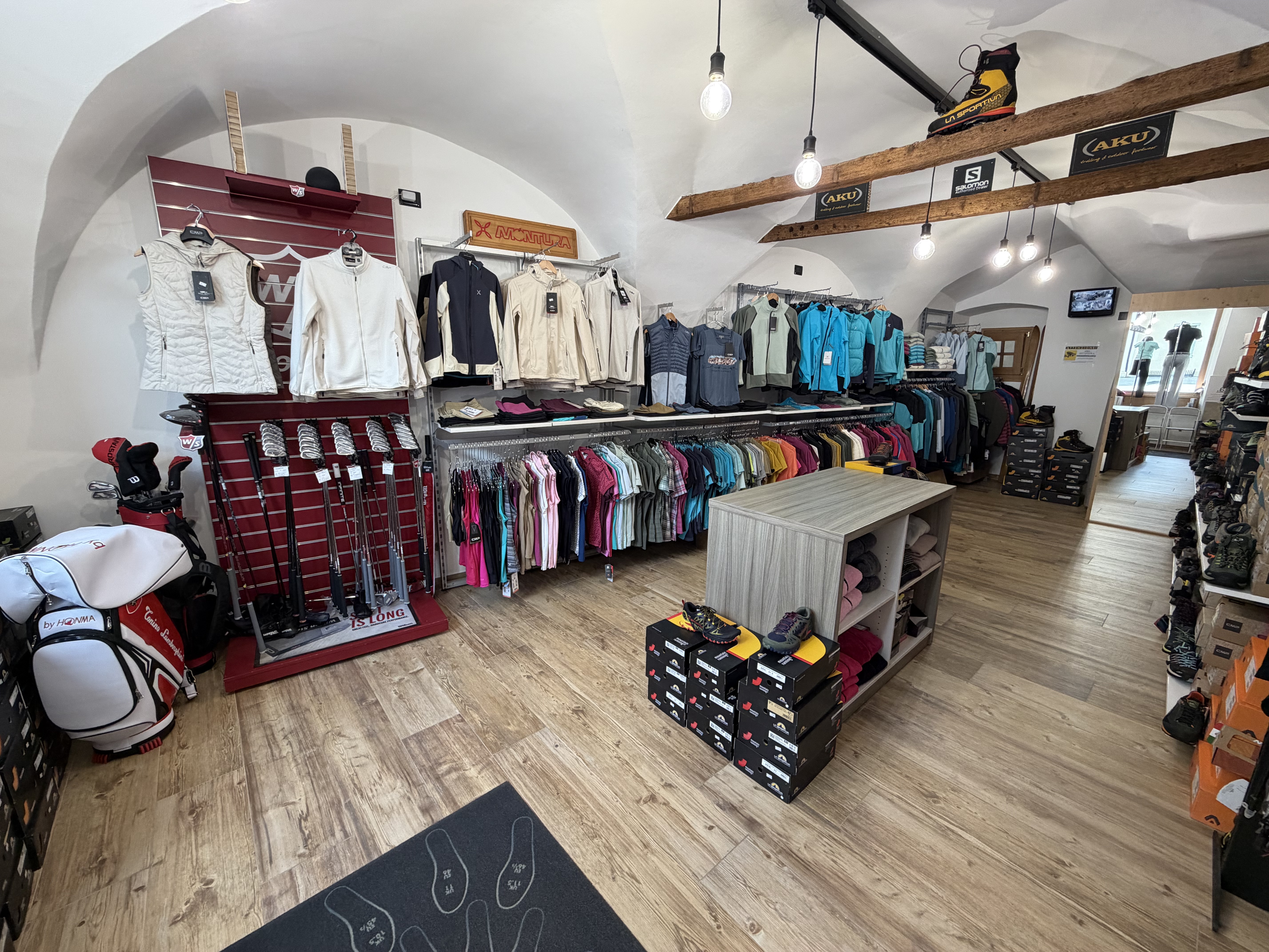 Reparto Abbigliamento e Golf